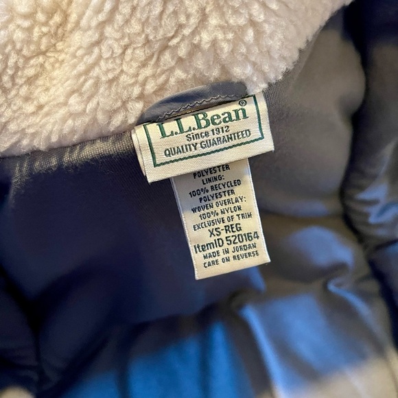 L.L. Bean Women's Bean's Sherpa Fleece Coat - Picture 5 of 7